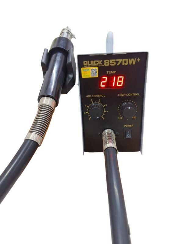 QUICK 857DW+ DIGITAL SMD REWORK STATION - Image 2