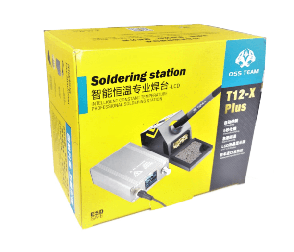 OSS Team T12X Plus Digital Soldering Iron Station - Image 4