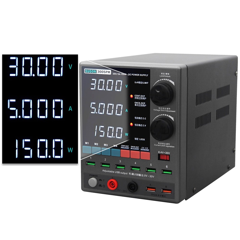 SUGON 3005PM DIGITAL REGULATED DC POWER SUPPLY - Image 5