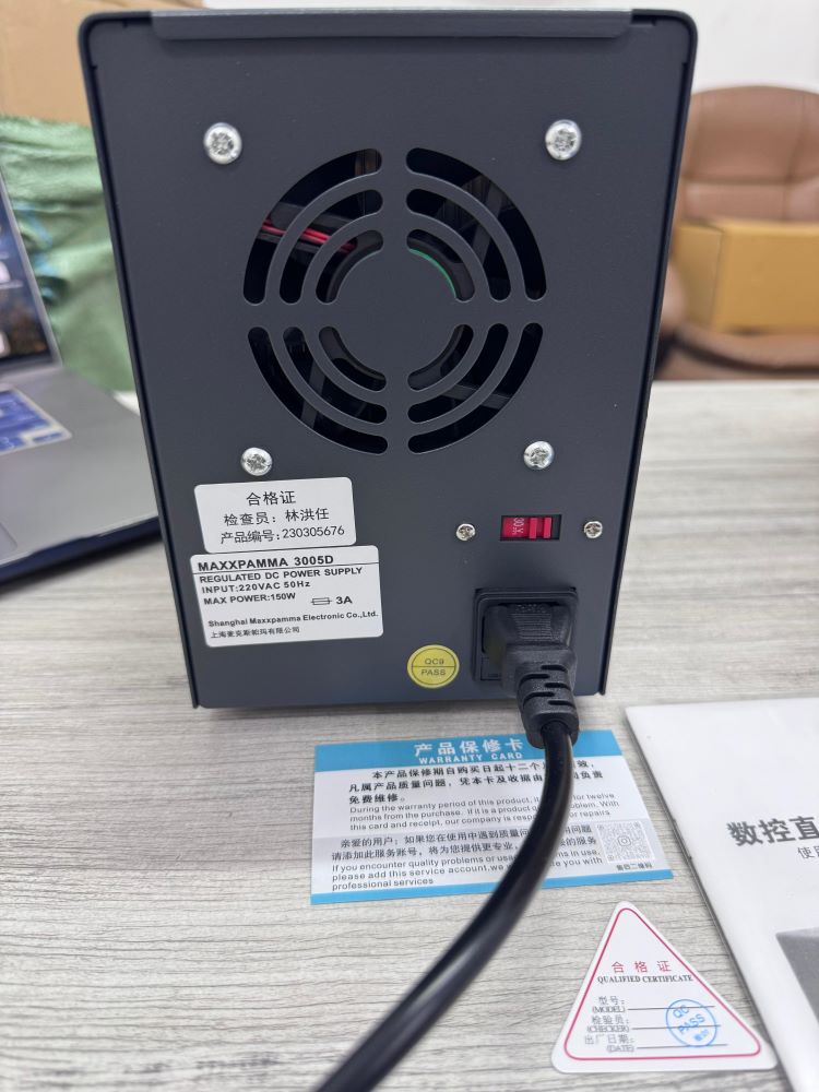 MAXX PAMMA 3005D DIGITAL POWER SUPPLY - Image 4