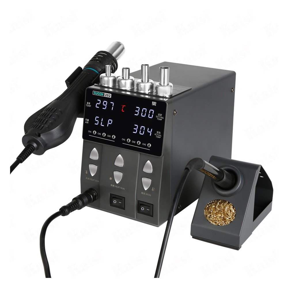 SUGON 202 DIGITAL 2 IN 1 SMD REWORK STATION