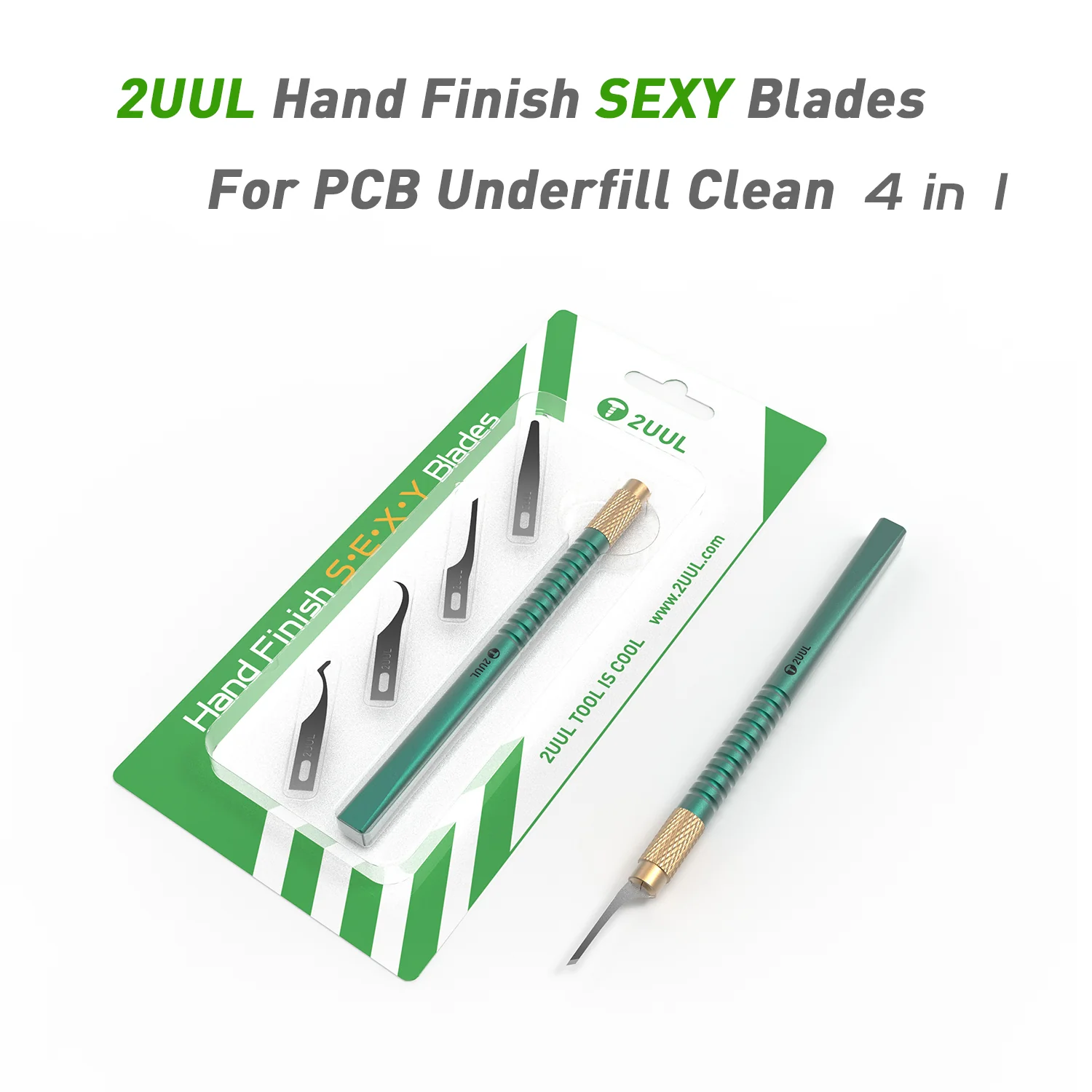 2UUL Hand Finish SEXY Blades with Handle Set - Image 3