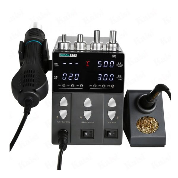 SUGON 202 DIGITAL 2 IN 1 SMD REWORK STATION - Image 2